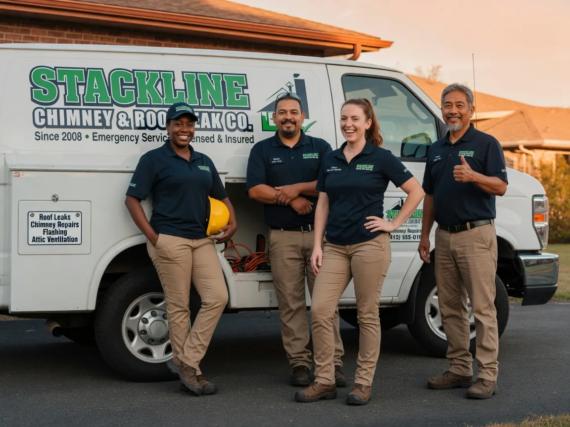 Chimney flashing repair company in Johnsonville, SC